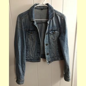 American Eagle Cropped Jean Jacket